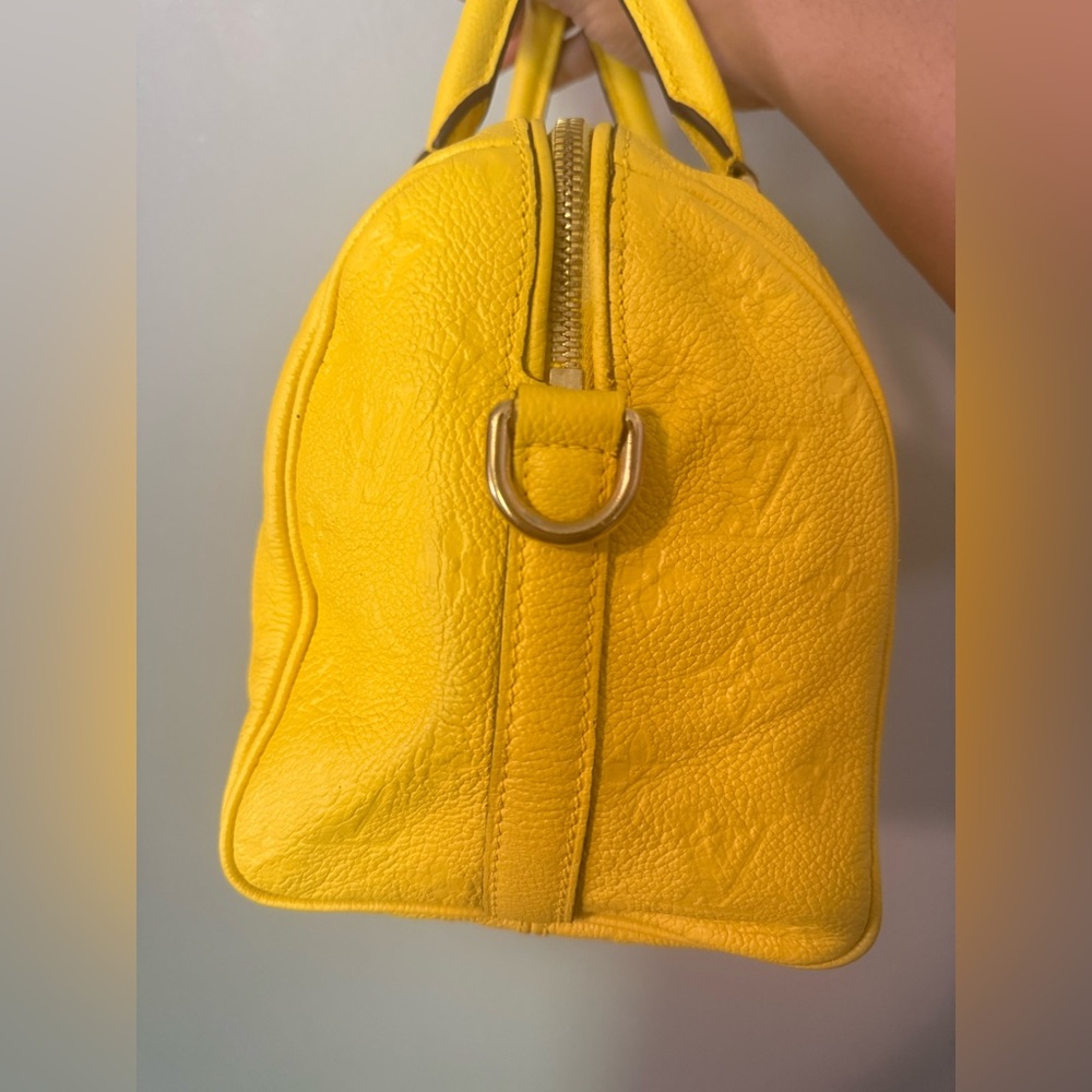 Louis Vuitton Empreinte Monogram Speedy Bandouliere 25 yellow (read description) - Picture 8 of 17
